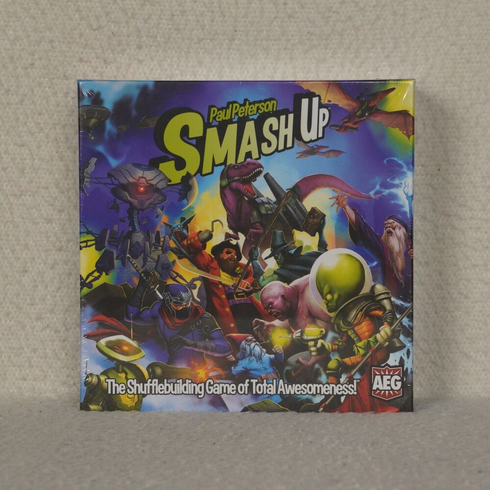 AEG Smash Up: The Shufflebuilding Board Game of Total Awesomeness! Sealed
